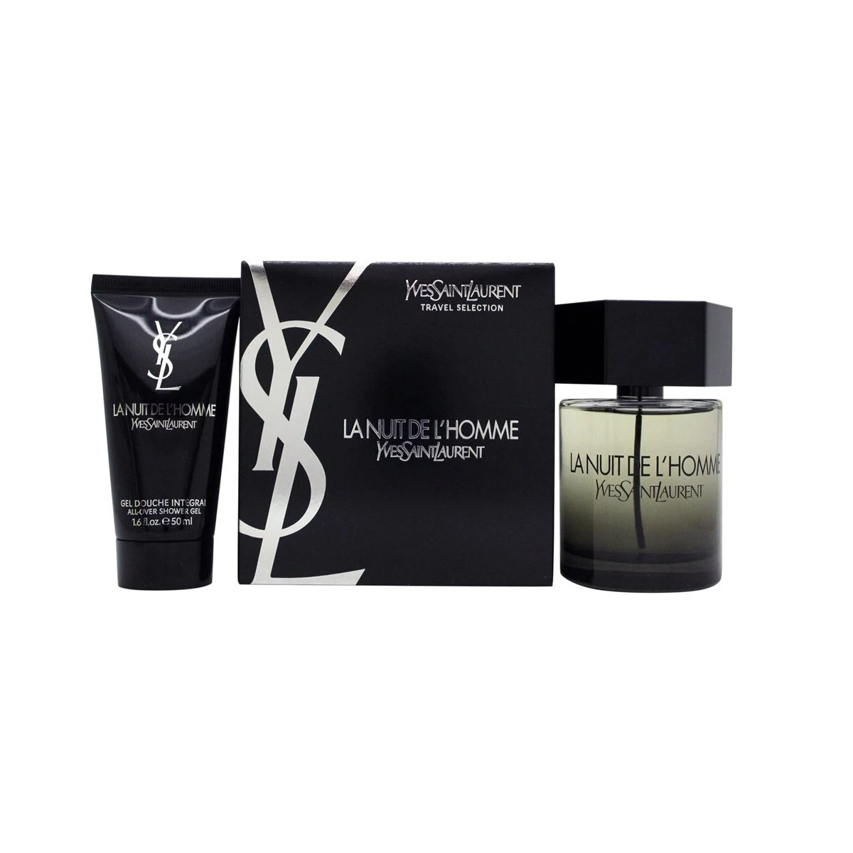 YSL LA NUIT L'HOMME (M) EDT SET 100ML+50ML S/G PERFUES