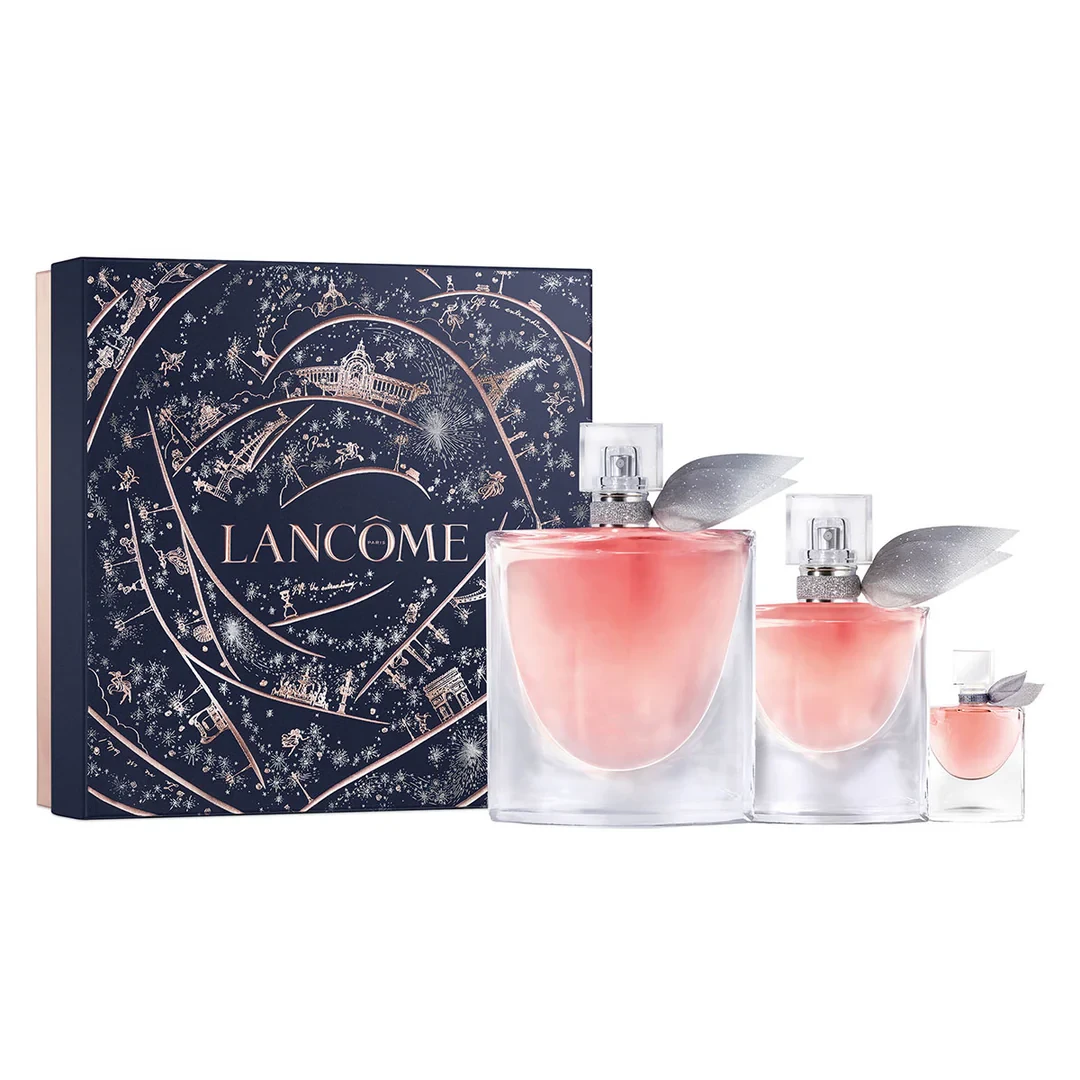 LANCOME LA VIE EST BELLE (L) EDP SET 100ML +30ML +4ML PERFUMES