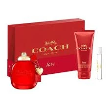 Coach Love (L) EDP 90ml + 7.5ml + 100ml B/L – Luxurious Gift Set Perfumes