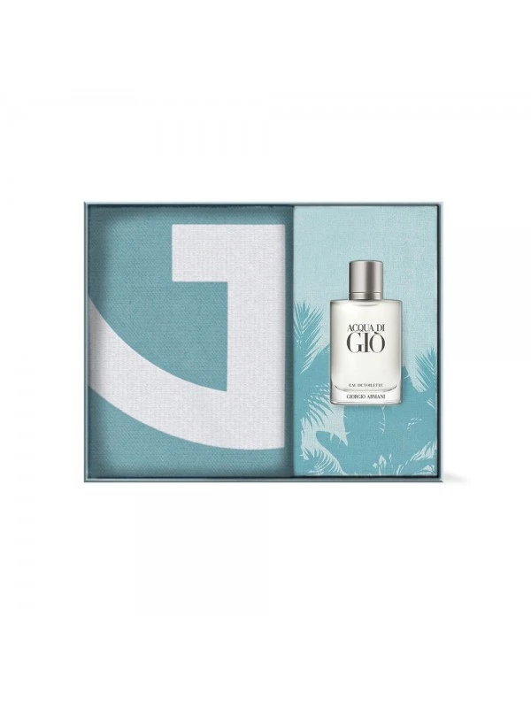 GA Acqua di Gio (M) EDT Set 100ml + Towel – Perfect Gift Set for Men Perfumes