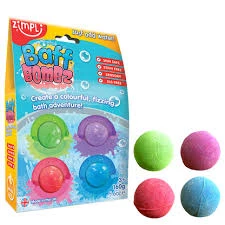 Baff Bomb Round 1 Pack for Fun and Colorful Bath Time