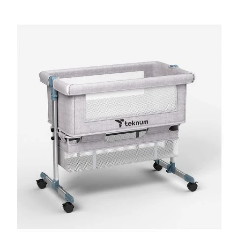 Bedside Crib - Grey