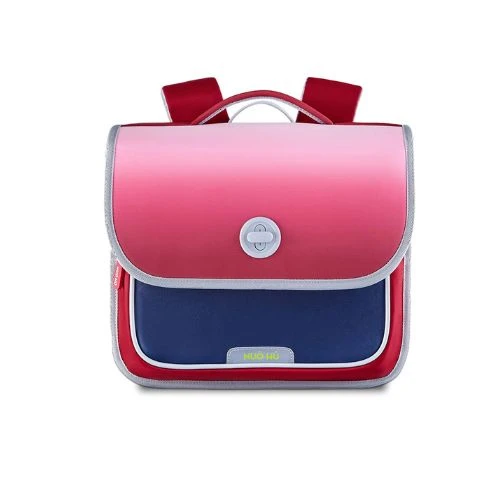 Ergonomic Spine Protection Horizontal School Backpack for 0 - 5 Grade - Baby Red