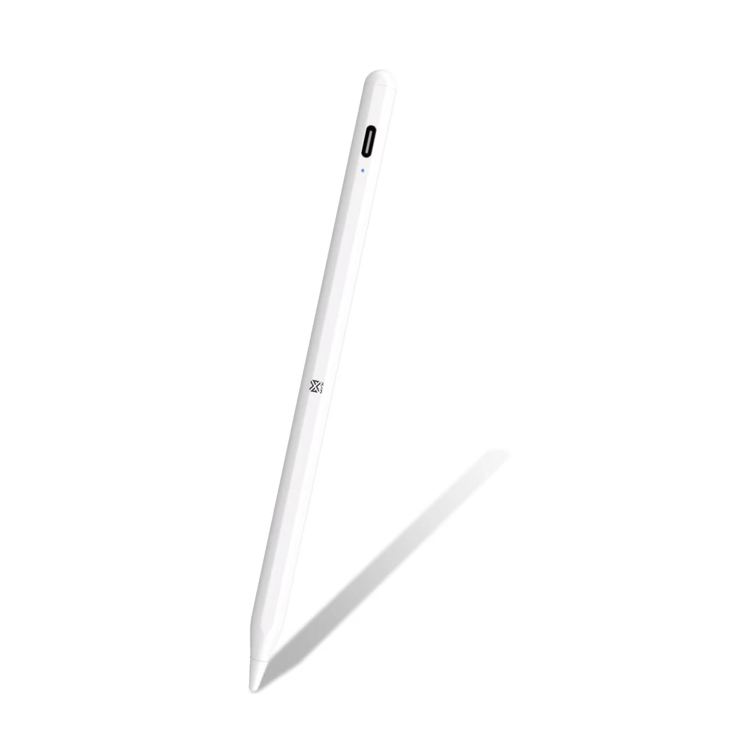 Universal Stylus – White Capacitive Touch Screen Pen for iOS, Android, Tablets &