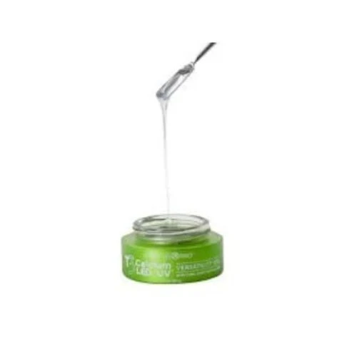 CUCCIO T3 Self-Level Builder Gel – Clear Calcium 1 oz | LED/UV Nail Gel