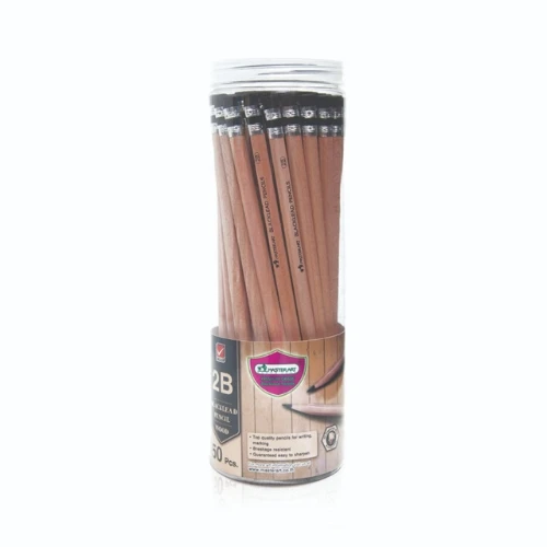 Master Art black pencil 2B, wood pattern (50 pencils per barrel)