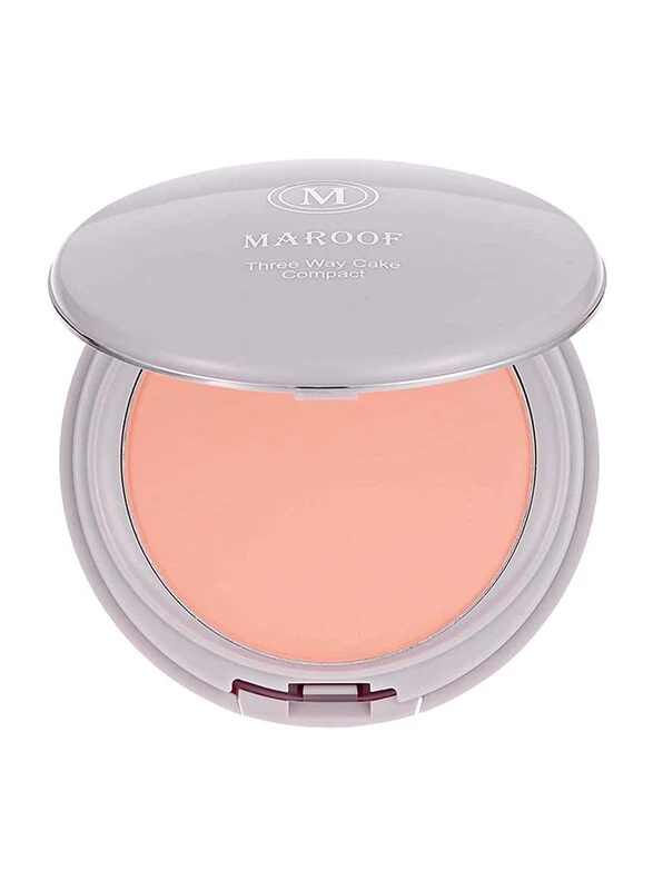 Maroof Three Way Cake Wet and Dry Compact Foundation 05 Beige