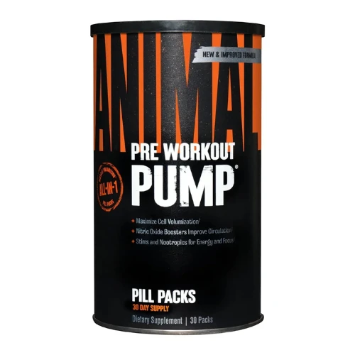 Universal Nutrition Animal Pump, Pack of 30