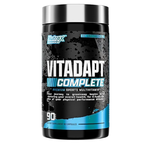 Nutrex Research - Vitadapt Complete Sports Multivitamin for Men and Women (90 Tablets), Women & Mens Multivitamin Daily Gym Supplements