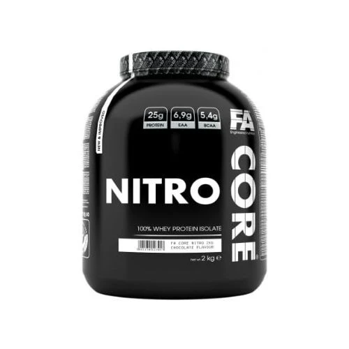 FA Engineered Nutrition Core Nitro Whey Isolate - High Protein Shake for Muscle Growth & Recovery - 2KG