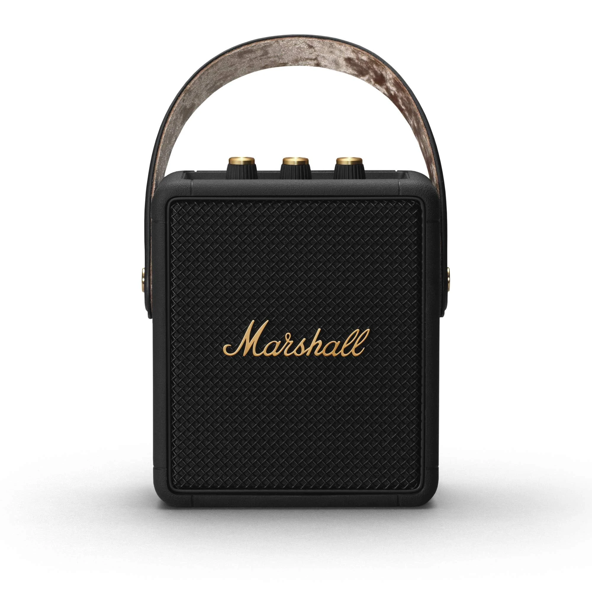 Marshall Stockwell II Wireless Portable Bluetooth Speaker – Black & Brass