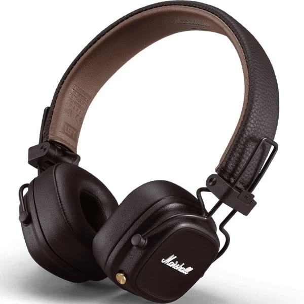 Marshall Major IV Wireless On Ear Headset Brown
