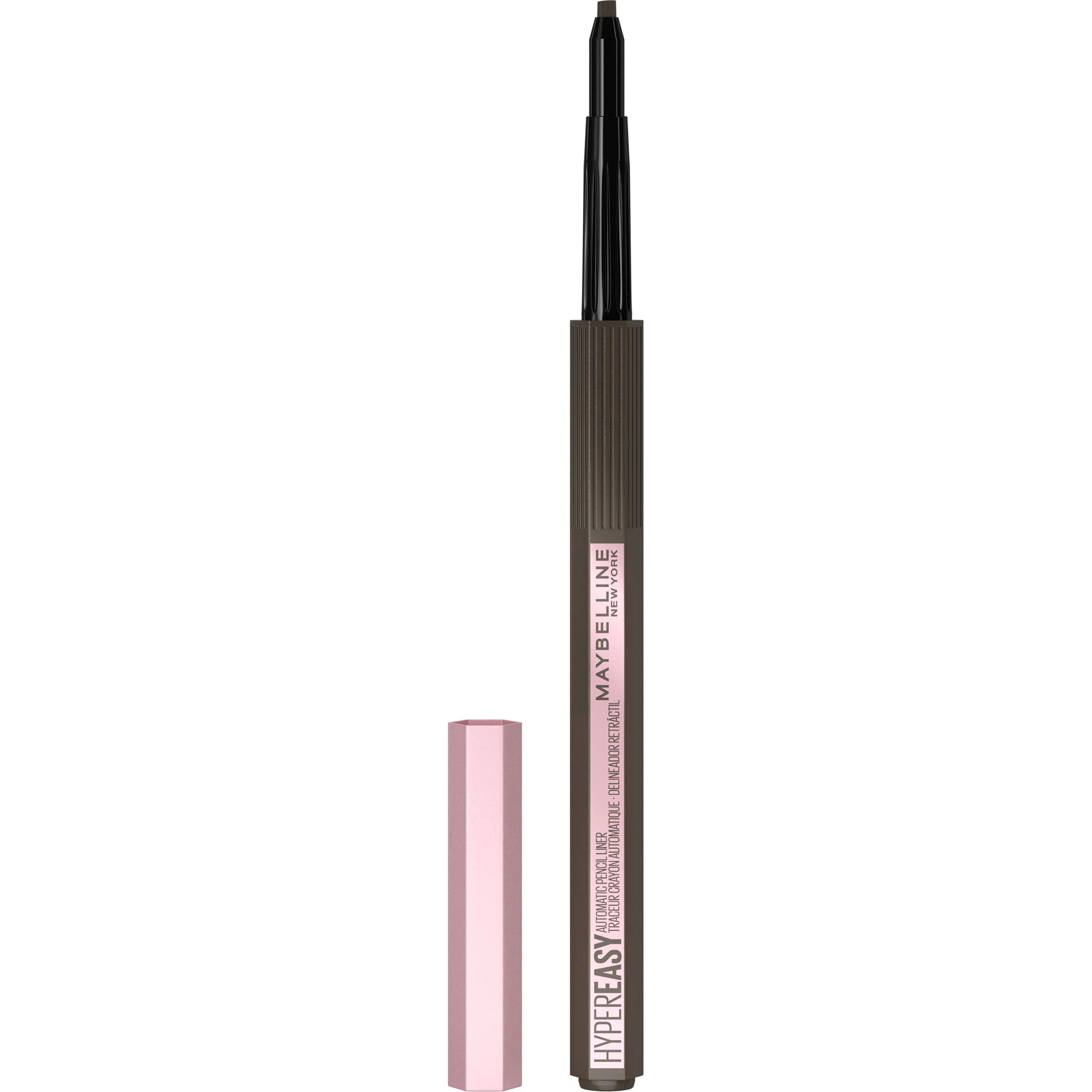 Maybelline New York Hyper Easy No Slip Pencil Eyeliner Makeup, 002 - Deep Brown