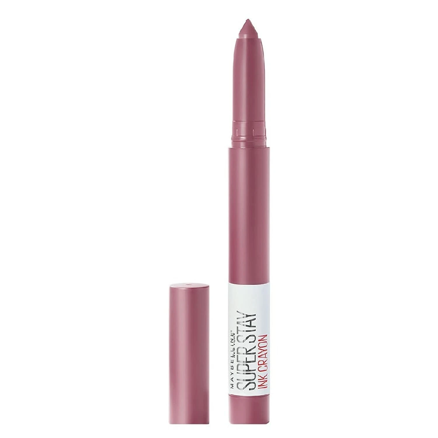Maybelline New York Lipstick, Intense Color, Super Stay Crayon Lipstick, 25 - Stay Exceptional