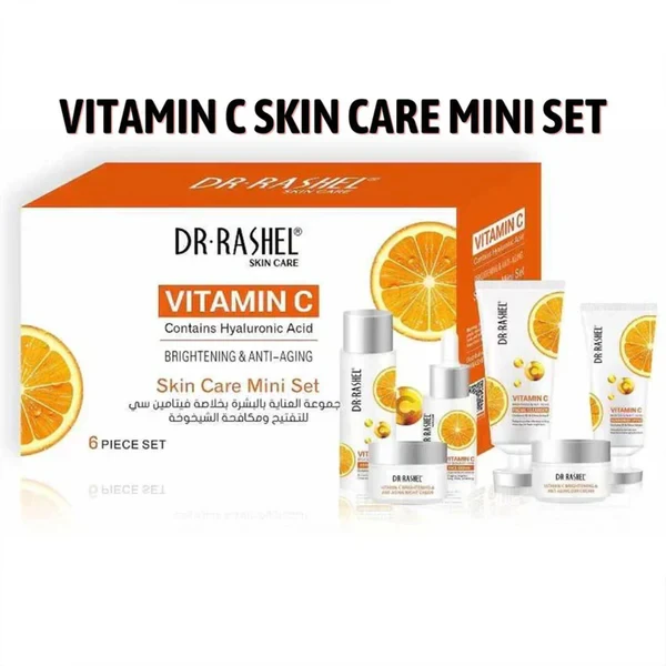 Dr. Rashel Vitamin C Brightening & Anti-Aging Skin Cleansing Mini Set