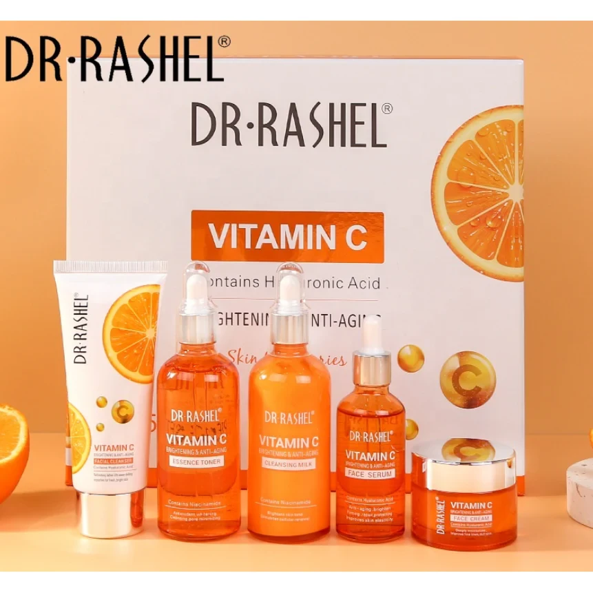 Dr. Rashel Vitamin C Brightening & Anti-Aging Skincare Mini Set